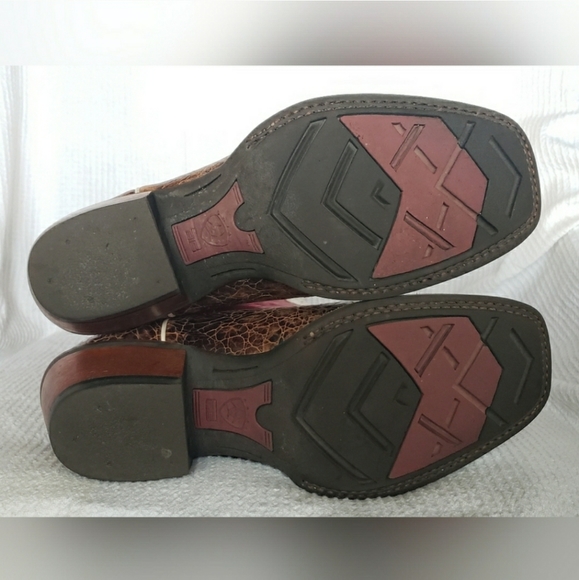 🌟SEE NEW LISTING!🌟🎀Barbie Pink 🌟 Vintage Cowgirl🎀💗Ariat Women's 🌟 - Picture 9 of 12